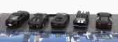 Bburago Audi R8 – Chevrolet Camaro Z/28 – Lamborghini Aventador – Centenario – Ford Usa Mustang 1:64 Black