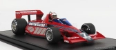 Gp-repliky Brabham F1 Bt46 Alfa Romeo Prototype Martini Racing N 7 Testovacia verzia (s figúrkou pilota) 1977 John Watson - Con Vetrina - S vitrínou 1:18 Červená