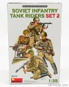 Miniart Figures Soviet Infantry Tank Riders Set 2 1:35 /