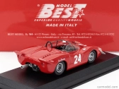 Best-model Fiat Abarth 2000s N 24 Paul Ricards 1968 Eris Tondelli 1:43 Red