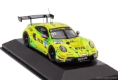 Ixo-models Porsche 911 992 Gt3 R Team Manthey Grello N 91 Dtm Season 2024 Thomas Preining 1:43 Žlutá Zelená
