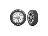 Traxxas koleso, Weld disc chróm (predné) (2)