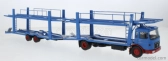 Ixo-models MAN 19.320 Truck Car Transporter 1970 1:43 Modrá červená