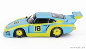 Ixo-models Porsche 935 930 K3 3.0l F6 Turbo Team Jlp Racing N 18 3. 6h Silverstone 1980 John Paul - Brian Redman 1:43 Svetlo modrá žltá