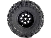 Pro-Line kolo 1:30 s pneu Baja Pro X, disk chromový (4): Axial SCX30