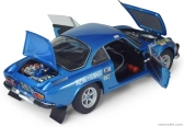 Ixo-models Renault Model-kit - Alpine A110 1600s N 22 4th Rally Montecarlo 1971 Jean Claude Andruet - Michel Vial 1:8 Blue Met