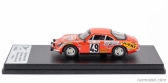 Trofeu Renault Alpine A110 Coupe N 49 Rally Montecarlo 1973 Alex Vineis - Oswald Peri 1:43 Red