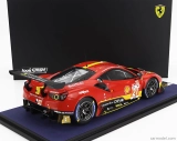 Looksmart Ferrari 488 Gte Evo 3.9l Turbo V8 Team Af Corse N 21 24h Le Mans 2023 Simon Mann - Ulysse De Pauw - Julien Piguet 1:18 Červená Žlutá