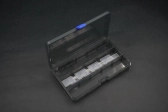Box na díly 177x102x25 mm (15 přihrádek, vyjímatelné přepážky)