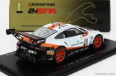 Iskrový model Porsche 911 991 Gt3 R 4.0l Flat-6 Team Gpx Racing N 20 Winner 24h Spa 2019 Richard Lietz - Michael Christensen - Kevin Estre 1:43 Svetlomodrá Oranžová Čierna