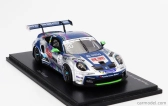 Spark-model Porsche 911 992 Gt3 Cup N 20 Porsche Carrera Cup Scandinavia Champion 2023 Ola Nilsson 1:43 Silver Blue