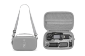 DJI Osmo – Sivé nylonové puzdro s ramenným popruhom pre DJI Osmo Pocket 4P