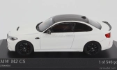 Minichamps BMW radu 2 M2 Cs Coupe (g42) 2020 - Čierne kolesá 1:43 Biela