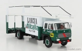 Ixo-models Fiat 673 Truck Car Transporter Team Lancia Alitalia Rally 1976 1:43 Zelená Bílá