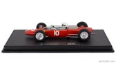 Gp-replicas Ferrari F1  156 F1-63 N 10 2nd British Silverstone Gp (with Pilot Figure) 1963 John Surtees 1:18 Red