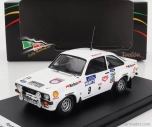 Trofeu Ford england Escort Mkii (nočná verzia) N 9 Rally 1000 Lakes 1976 A.vatanen - A.aho 1:43 Biela červená