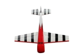 88" laser 2240mm 60cc červeno-biely - rozbalený