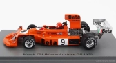 Spark-model March F1 751 Beta N 9 Winner Austrian Gp 1975 Vittorio Brambilla 1:43 Červená