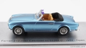 Kess-model Ferrari 212 Inter Sn0235eu Cabriolet Open 1952 1:43 Light Blue Met
