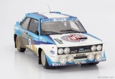 Kyosho Fiat 131 Abarth (dirty And Night Version) N 2 4th Rally Piancavallo 1981 Attilio Bettega - Maurizio Perissinot 1:18 Bílá 2 Tóny Modrá