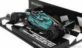 Minichamps Aston martin F1 Amr22 Team Aramco Cognizart N 5 8th Singapore GP 2022 Sebastian Vettel 1:43 Zelená čierna