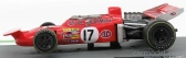 Edicola March F1  711 Team Stp N 17 Monaco Gp 1971 Ronnie Peterson 1:43 Red