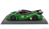 Bbr-models Pagani Huayra R N 29 Racing 2021 - Con Vetrina - With Showcase 1:18 Černý Uhlík Zelený