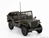 Hongwell Jeep Willys Necaf 1/4 Nl Army Open 1942 1:43 Vojenská Zelená