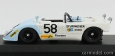 Best-model Porsche Flunder N 58 24h Le Mans 1972 Roser - Stuppacher 1:43 Bílá Světle Modrá