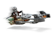 LEGO Star Wars - Mandalorian a Grogu a speederová motorka