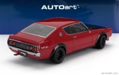 Autoart Nissan Skyline 2000 Gt-r (kpgc110) Vyladená verzia Coupe 1973 1:18 Červená čierna