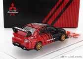 Cm-models Mitsubishi Lancer Evo Ix N 0 Racing Advan 2003 1:64 Černá Červená