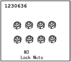 Lock Nut M2.5 (8)