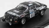 Trofeu Renault A110 Alpine Coupe N 48 Rally Rac 1978 B.saby - M.guegan 1:43 Black