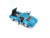 Maisto Chevrolet Corvette 1965 1:18 světle modrá metalíza