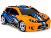 RC auto Traxxas Rally 1:18 4WD RTR, oranžová