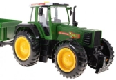 Traktor s vlečkou - ovládaný cez kábel