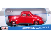 Maisto Ford Deluxe Coupe 1939 1:18 červená