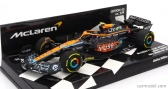 Minichamps Mclaren F1 Mcl36 Mercedes Team Mclaren N 4 Abu Dhabi Gp 2022 Lando Norris 1:43 Oranžová svetlo modrá