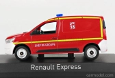 Norev Renault Express Van Sapeurs Pompiers 2021 1:43 červená biela