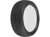 Kolesá Pro-Line 2,2", pneumatiky Electron MC 4WD Buggy predné, disk Velocity H12 biely (2)