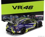 Minichamps BMW radu 4 M4 Gt3 Team Wrt N 46 Víťaz Gtwce Gt World Challenge Europe Sprint Cup Misano Taliansko 2023 - Valentino Rossi - Maxime Martin 1:18 Fialová Žltá Čierna