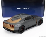 Autoart Nissan Gt-r50 by Italdesign Goodwood Version 2021 1:18 Liquid Kinetic Grey - Energetic Sigma Gold