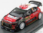 Spark-model Citroen C3 Wrc Team Citroen Total Abu Dhabi Wrt N 9 Rally Nemecko 2017 A.mikkelsen - A.jager 1:43 Červená čierna biela