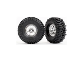 Traxxas kolo 1.0", disk chromovaný, pneu Mickey Thompson Baja Pro Xs (2)