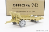Officina-942 Trailer Rimorchio Viberti Trasporto Carro M13/m14 1942 1:76 Vojenský Písek