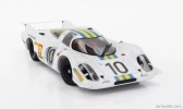 Werk83 Porsche 917 Lh 4.5l Team John Woolfe Racing N 10 24h Le Mans 1969 John Woolfe - Herbert Linge 1:18 Bílá