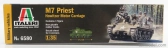 Italeri Royal ordnance Tank M7 Priest Howitzer Motor Carriage Military 1943 1:35 /