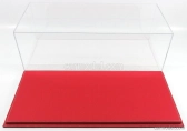 Atlantic Vetrina display box Molhouse Base In Pelle Rossa - Leather Base Red - Lungh.lenght Cm 65.0 X Largh.width Cm 31.0 X Alt.height Cm 21.5 (altezza Interna Cm 19.0) 1:8 Červená - Plastový Displej