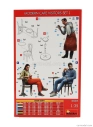 Miniart Accessories Modern Cafe Paris 2000s - Set1 1:35 /